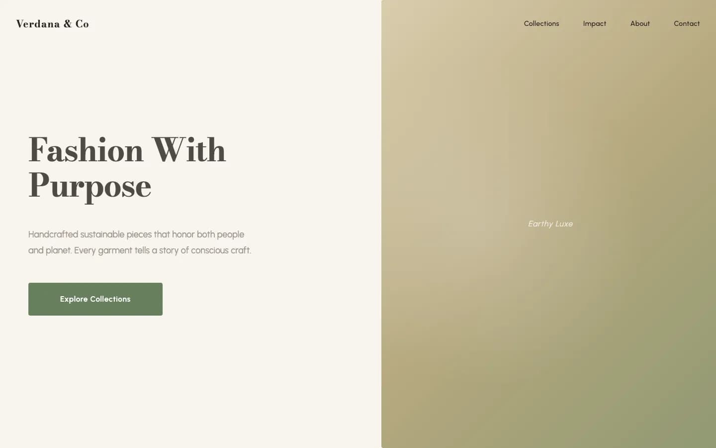 Fashion Sustainable Verdana Co preview