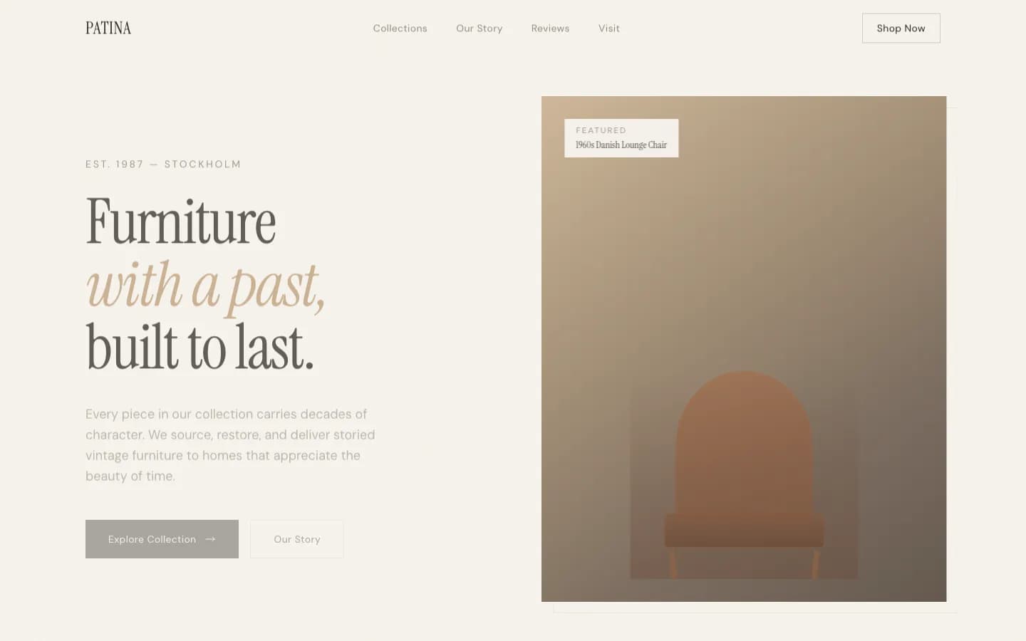 Patina Landing preview