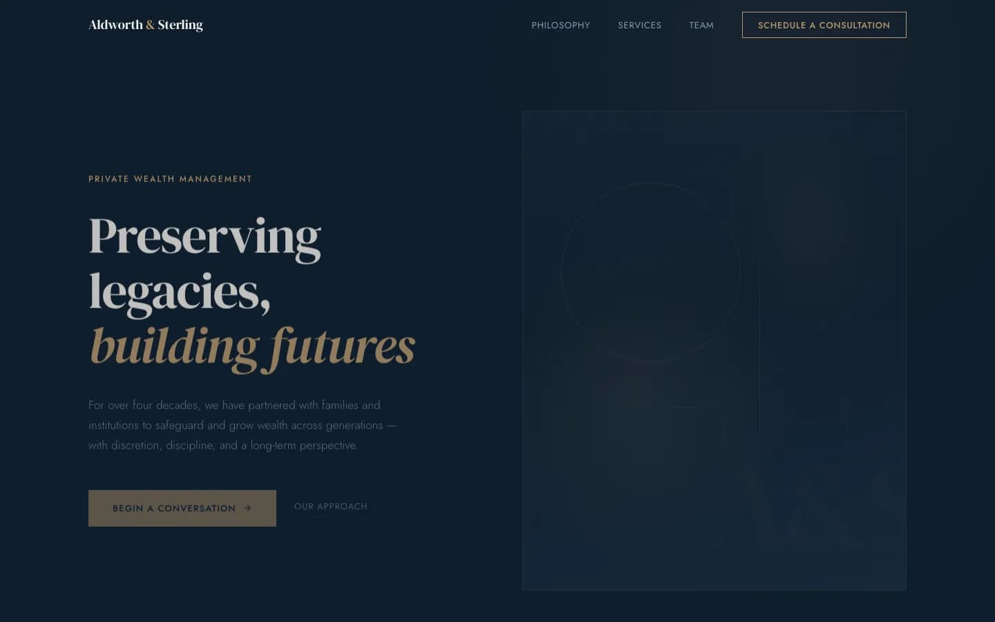 Wealth Editorial Aldworth Sterling preview