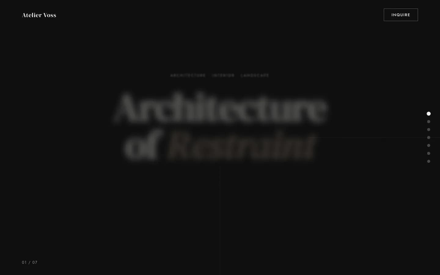 Architecture Scroll Atelier Voss preview